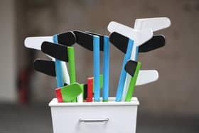 Golf clubs. Photo: Gerard Binks