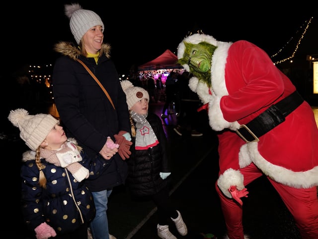 The Grinch made an appearance!