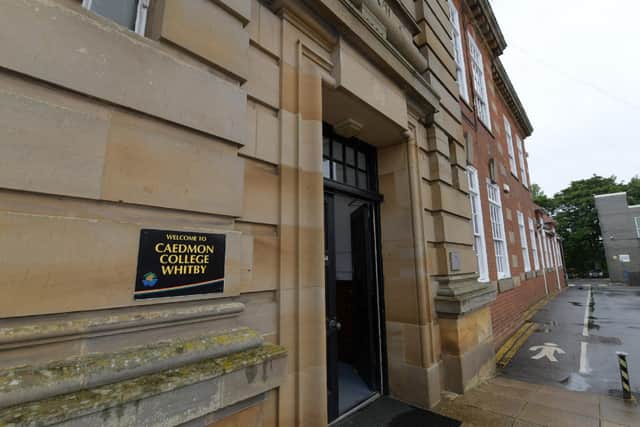 Caedmon College Whitby - graded as requires improvement by Ofsted.