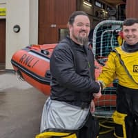 Brid RNLI crew member passes navigator test