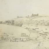 Weatherill sketch of Whitby.