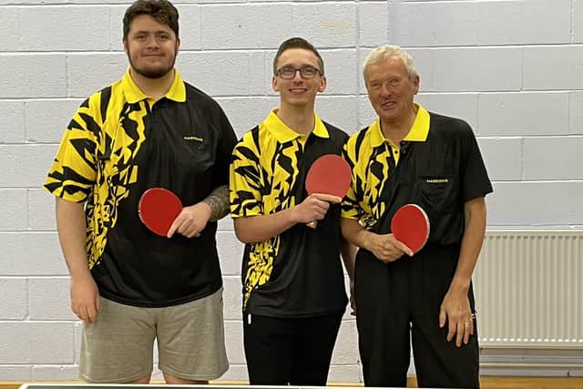 Turboblades, from left, Callum Richardson, Jamie Trigg, Andrew Stokes.