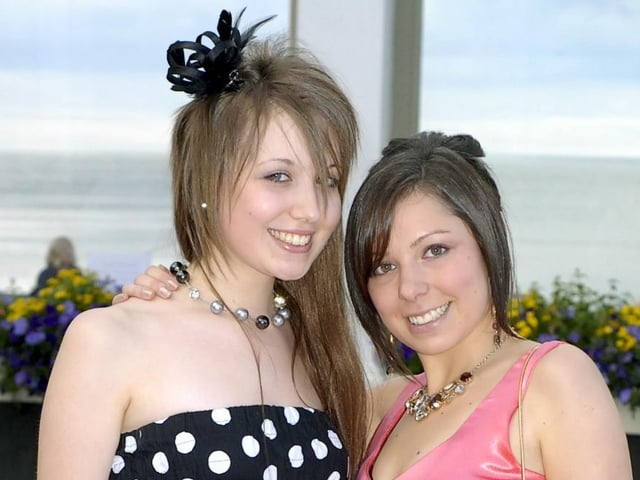 Pindar School; Haley Lawty and Zoe Burns.