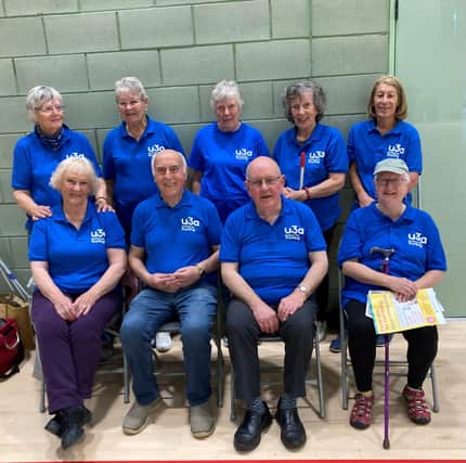 The Scarborough u3a members who took part in the national Kurling championships.