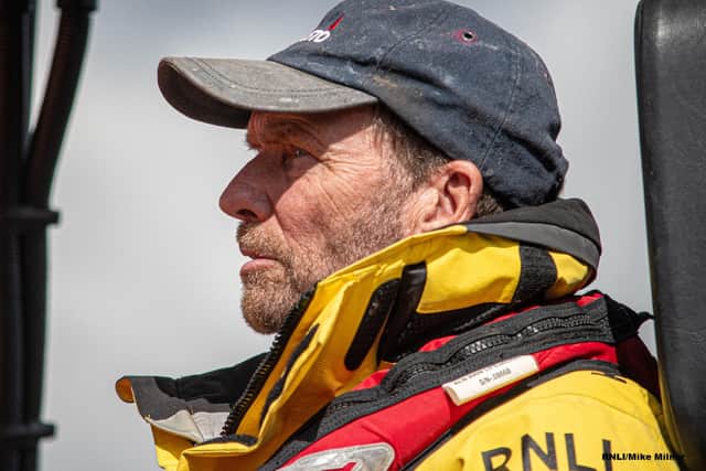Bridlington RNLI volunteer Coxswain, Steve Emmerson. - Image RNLI/Mike Milner