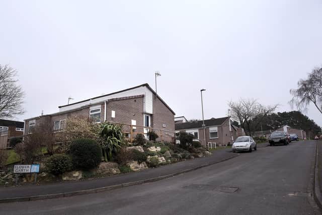 The new homes will be built on Woodlands Grove, next to an existing site at Flower Garth, pictured.