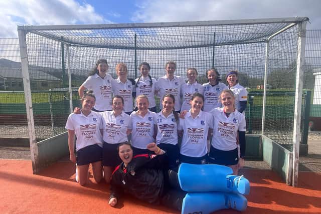 Scarborough Hockey Club Ladies 1sts won promotion.