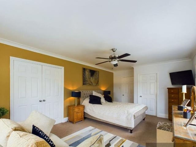 Spacious rooms can be used in a variety of ways.