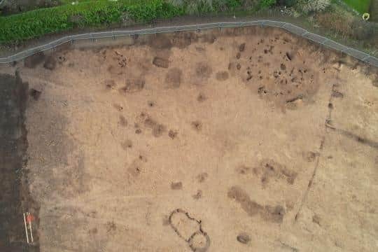 The site is believed to show evidence of habitation dating back 8-9,000 years - Image: Philippa Hunter, Archaeological Services