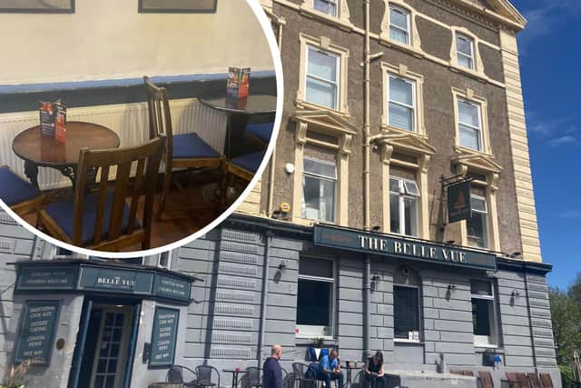 The owners of the Belle Vue pub in Filey found the purse while replacing radiators.