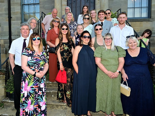 College staff at the prom night.