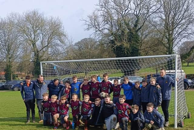 Thornton Le Dale Under-12s have won their league title.