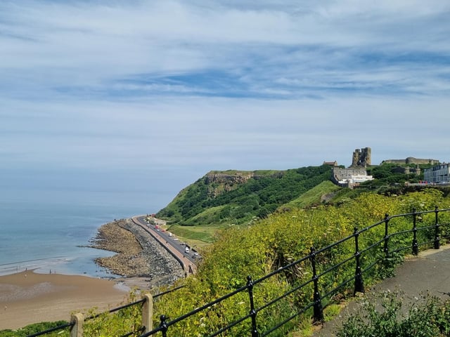 Wonderful view of Scarborough.