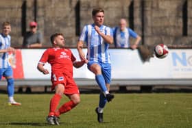 Andy Norfolk scored a superb opener for Bridlington Town at NPL Division East leaders Worksop Town