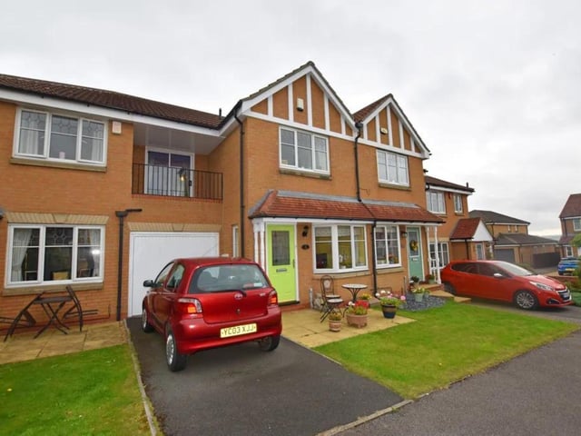 This four bedroom, two bathroom terraced home is for sale with Tipple Underwood for £225,000.