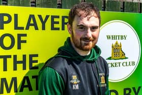 Whitby CC 1sts drew with Saltburn. Photo by Brian Murfield