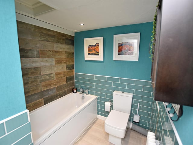 The main family bathroom.