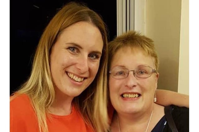Lynne, who has been working at a care home through the pandemic, has been branded one of the 'most selfless and caring' Amy, her daughter, knows. The pair haven't been able to see each other for weeks.