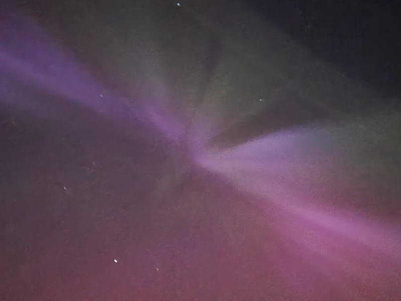 Aurora Borealis, picture by Micky Wilson.