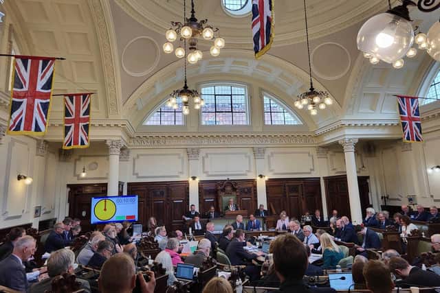 The school plans were discussed at a full meeting of North Yorkshire Council