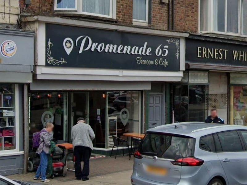 Promenade 65 is a cafe located on the Promenade in Bridlington. One Google review said: Could there be a more dog friendly cafe in Bridlington? Winnie got so much fuss/play and biscuits she must have thought it was her birthday. We only popped in for coffee and cake towards closing time but it was spot on and we were made to feel very welcome. Will be back next time we visit Bridlington."