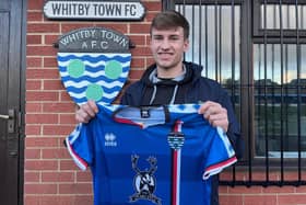 Whitby teenager Jos Storr signs for Whitby Town