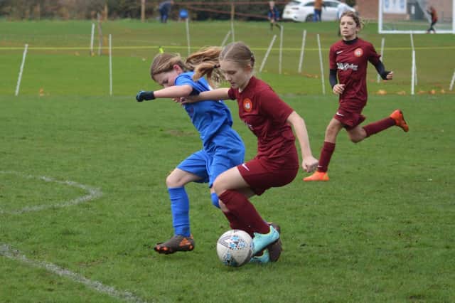 Erin Hirst impressed for Scarborough Ladies Under-12s Reds