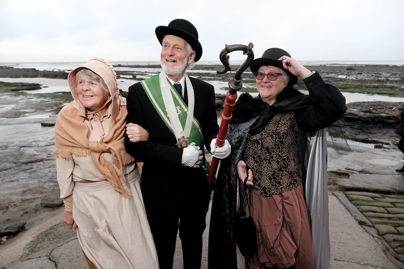 Pat and Alan Staniforth enjoy a brisk walk with Carolyn Watkinson. picture: Richard Ponter