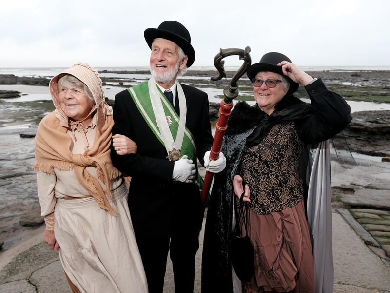 Pat and Alan Staniforth enjoy a brisk walk with Carolyn Watkinson. picture: Richard Ponter
