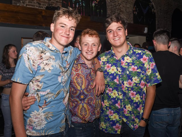 Enjoying a night on the town!