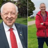 North Yorkshire Council leader, Coun Carl Les (left) and Coun Rich Maw (right).
