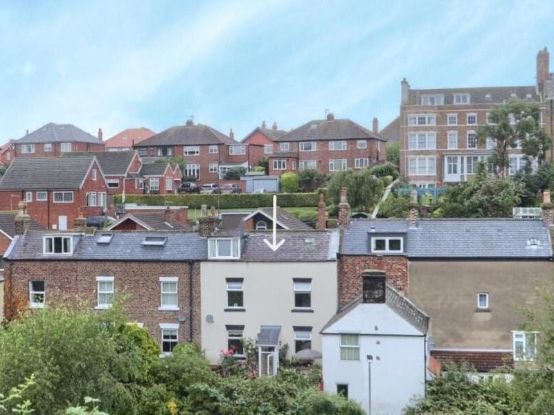 The exterior of the mid-terrace property that is surprisingly spacious.