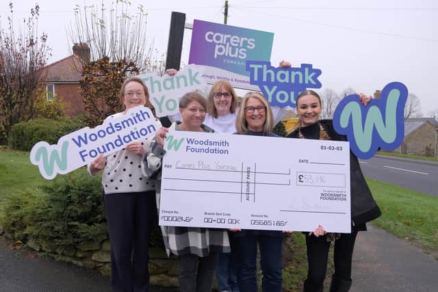 Carers Plus are delighted with the Woodsmith Foundation grant.