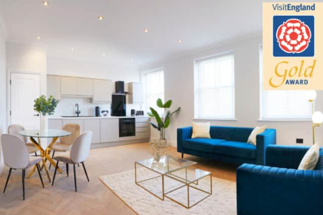 The Salisbury Apartments have been awarded Gold by VisitEngland for a second year running