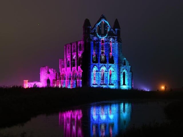 The Abbey looked stunning.