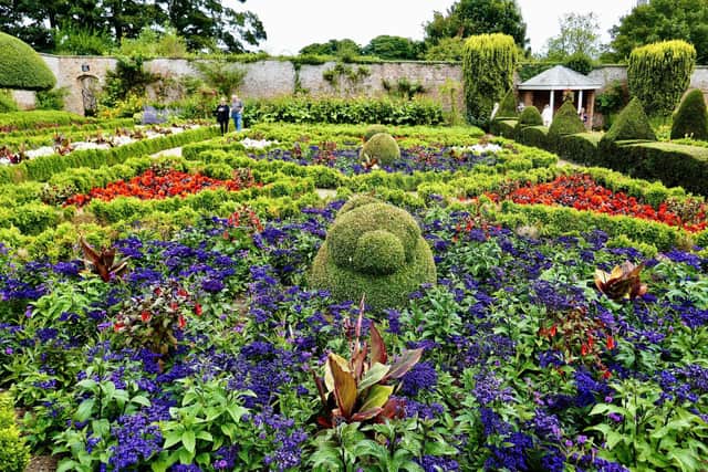 Sewerby Hall's colourful gardens. Photo courtesy of Aled Jones