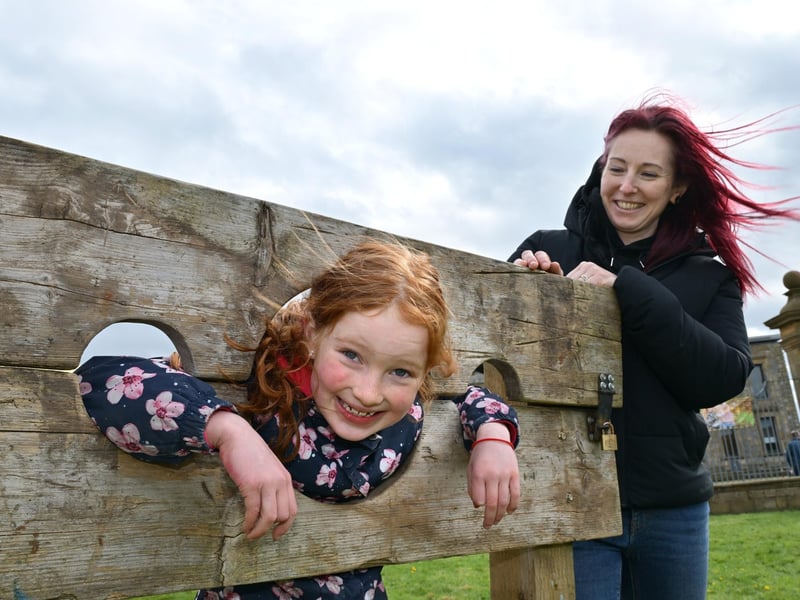 In the stocks!
