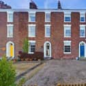 The appealing frontage of the Georgian property that's now for sale.
