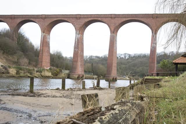Cinder Track at Larpool Viaduct