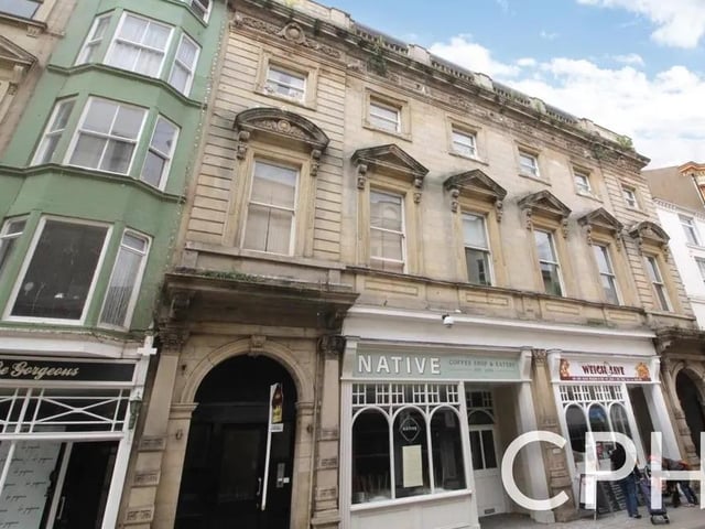 This two bedroom and two bathroom flat is for sale with CPH Property Services with a guide price of £170,000.