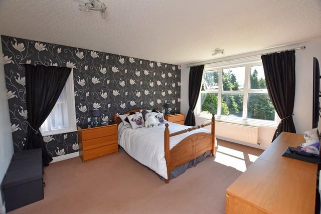 The property has five spacious double bedrooms