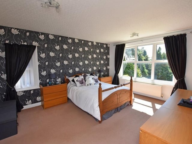 The property has five spacious double bedrooms
