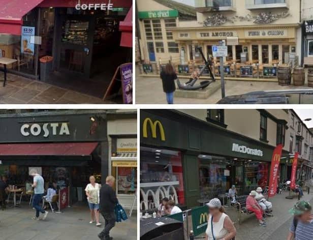 Businesses in Scarborough and Whitby that have reapplied for pavement licences. Image: Google Maps