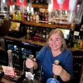Landlady Linda Soden is offering drinks ,sandwiches for a small fee to give customers a litle help with the current rising cost of living.