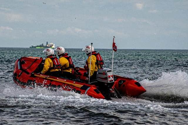 The Bridlington inshore Lifeboat had to launch during the stations popular Open Day. Photo: RNLI/Mike Milner