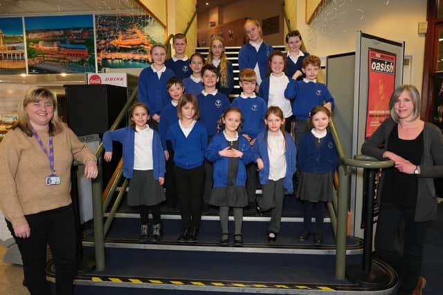Castleton School team at the 2025 Eskdale Festival. photo: Richard Ponter