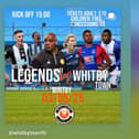Whitby Town are taking on Inter Legends.