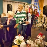 Christmas fun at Hetty & Betty's Peacock Suite in Whitby.