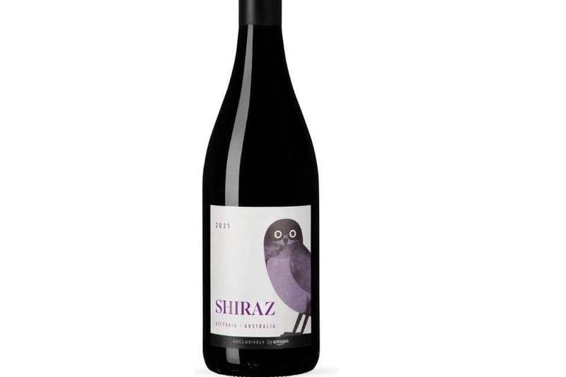 Amazon – www.amazon.co.uk by Amazon Australian Shiraz, Currently priced at £6.99