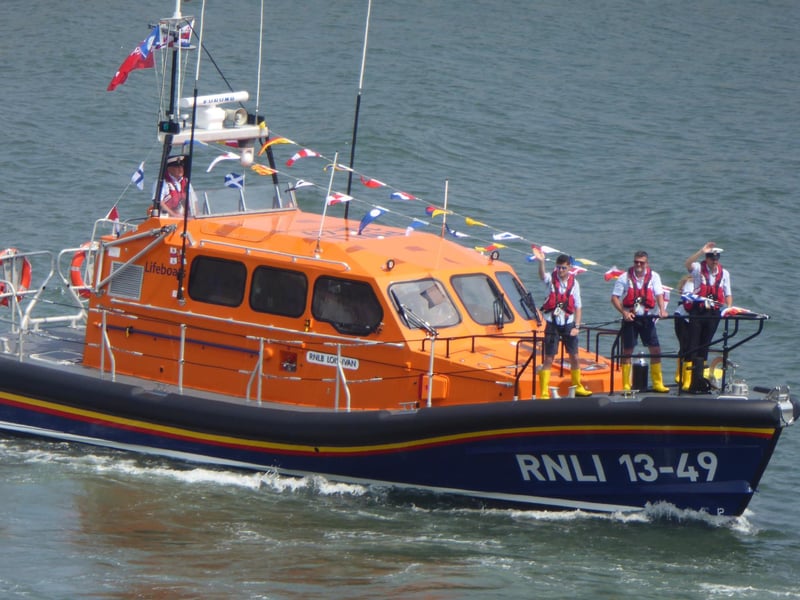 Whitby's new Shannon class lifeboat.
picture: Graham Templeton.
